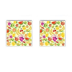 Seamless-fruit Cufflinks (Square)