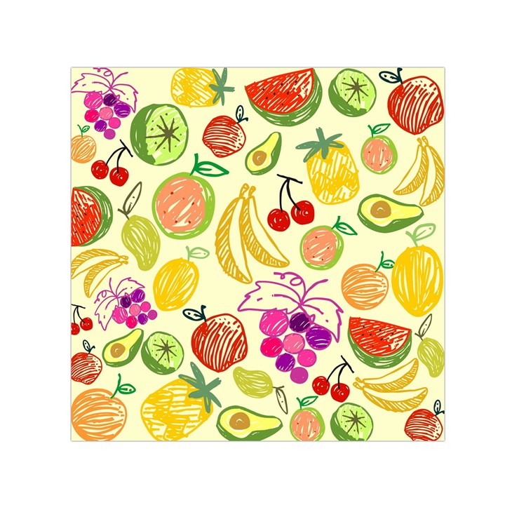 Seamless-fruit Square Satin Scarf (30  x 30 )