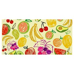 Seamless-fruit Banner And Sign 4  X 2  by nateshop