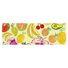 Seamless-fruit Banner And Sign 6  X 2  by nateshop