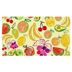 Seamless-fruit Banner And Sign 7  X 4  by nateshop