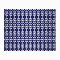 Floral-navi Small Glasses Cloth (2 Sides)