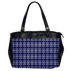 Floral-navi Oversize Office Handbag