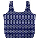 Floral-navi Full Print Recycle Bag (XXL) Back