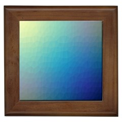 Color-bubbly Framed Tile