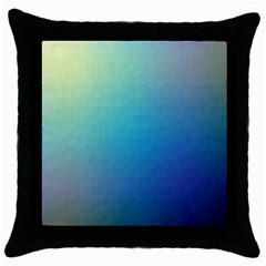 Color-bubbly Throw Pillow Case (Black)