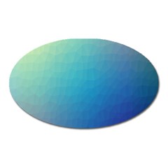 Color-bubbly Oval Magnet