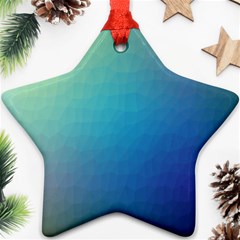 Color-bubbly Star Ornament (Two Sides)