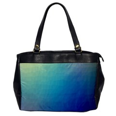 Color-bubbly Oversize Office Handbag