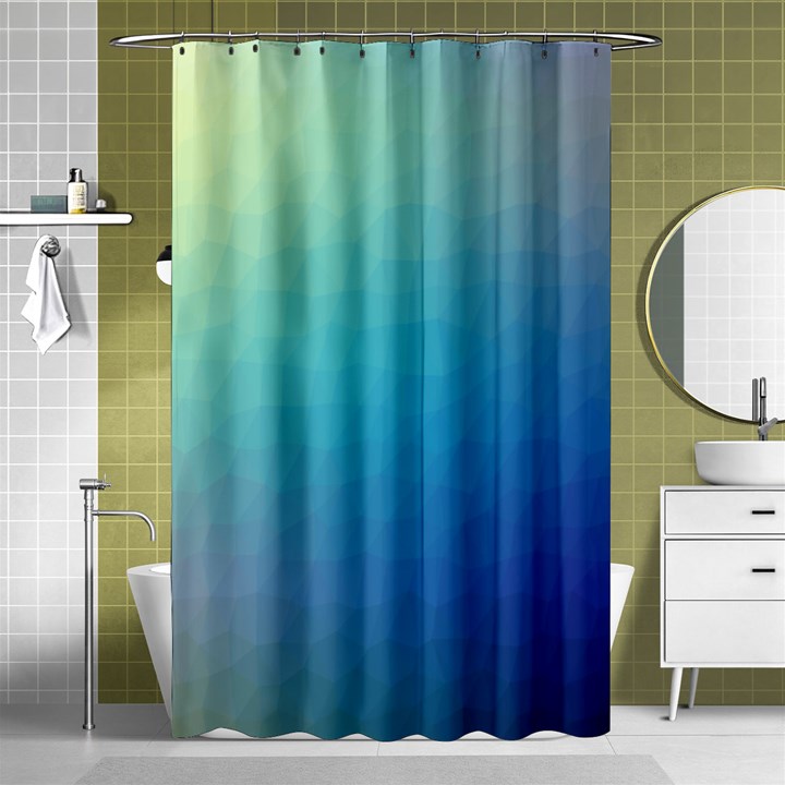 Color-bubbly Shower Curtain 48  x 72  (Small) 