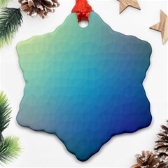 Color-bubbly Ornament (Snowflake)