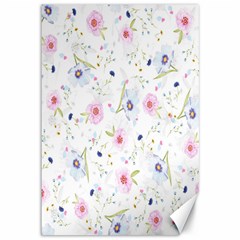 Background-flower Beatiful Canvas 12  X 18  by nateshop