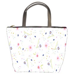 Background-flower Beatiful Bucket Bag by nateshop