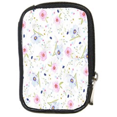 Background-flower Beatiful Compact Camera Leather Case by nateshop