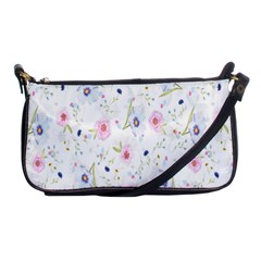 Background-flower Beatiful Shoulder Clutch Bag by nateshop