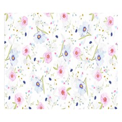 Background-flower Beatiful Double Sided Flano Blanket (small)  by nateshop