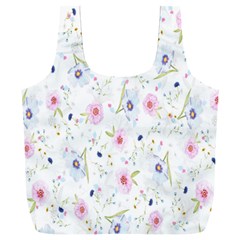 Background-flower Beatiful Full Print Recycle Bag (xxl)