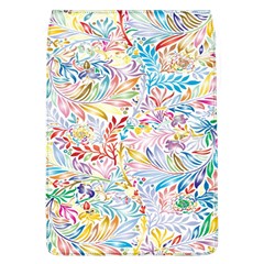 Floral Pattern Removable Flap Cover (l) by nateshop