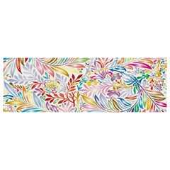 Floral Pattern Banner And Sign 9  X 3 