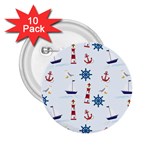 Lighthouse 2.25  Buttons (10 pack)  Front