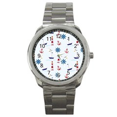 Lighthouse Sport Metal Watch by nateshop