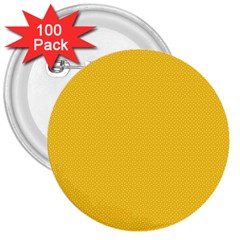 Geometric-pattern-yellow 3  Buttons (100 pack) 