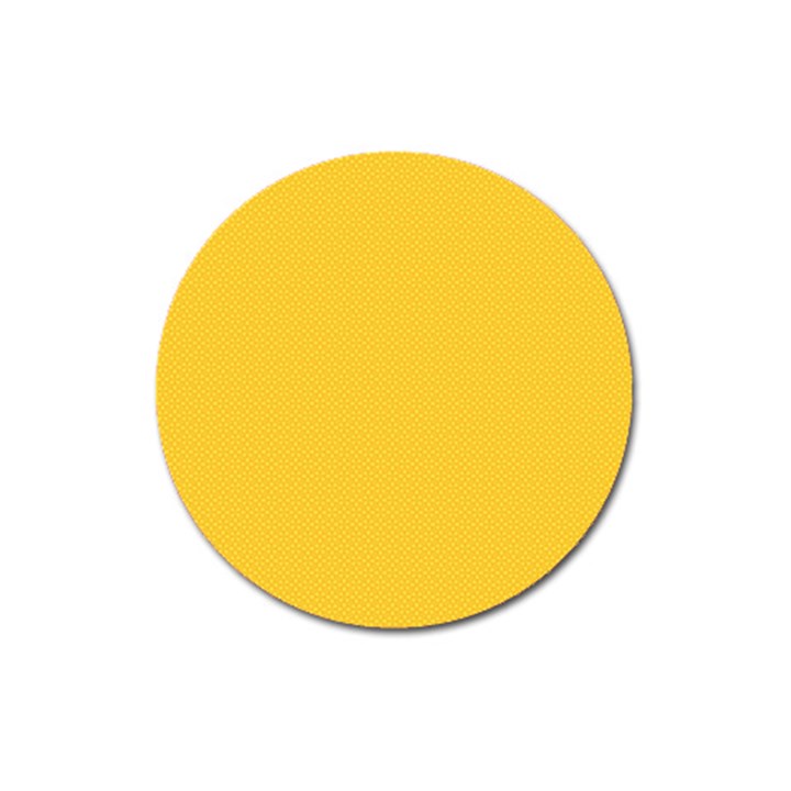 Geometric-pattern-yellow Magnet 3  (Round)