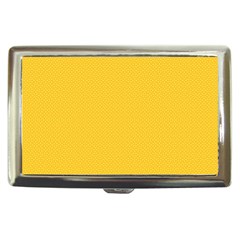 Geometric-pattern-yellow Cigarette Money Case