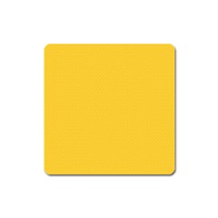 Geometric-pattern-yellow Square Magnet by nateshop