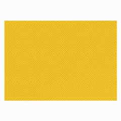 Geometric-pattern-yellow Large Glasses Cloth (2 Sides)