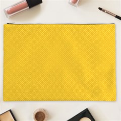 Geometric-pattern-yellow Cosmetic Bag (XXL)