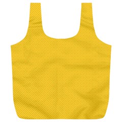 Geometric-pattern-yellow Full Print Recycle Bag (XL)