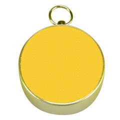 Geometric-pattern-yellow Gold Compasses