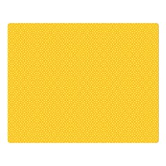 Geometric-pattern-yellow Double Sided Flano Blanket (Large) 