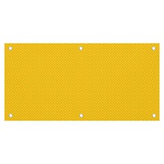 Geometric-pattern-yellow Banner and Sign 6  x 3 