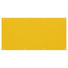 Geometric-pattern-yellow Banner and Sign 8  x 4 