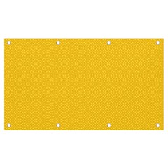 Geometric-pattern-yellow Banner And Sign 7  X 4 