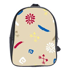 Pattern-star Moca School Bag (xl) by nateshop