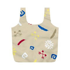 Pattern-star Moca Full Print Recycle Bag (m) by nateshop