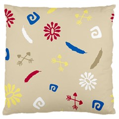 Pattern-star Moca Standard Flano Cushion Case (one Side) by nateshop