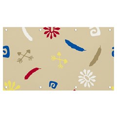 Pattern-star Moca Banner And Sign 7  X 4  by nateshop