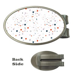 Background-round Spots Money Clips (oval)  by nateshop