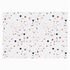 Background-round Spots Large Glasses Cloth (2 Sides) by nateshop