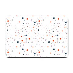 Background-round Spots Small Doormat  by nateshop