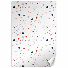 Background-round Spots Canvas 20  X 30  by nateshop