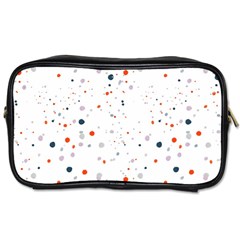 Background-round Spots Toiletries Bag (one Side) by nateshop