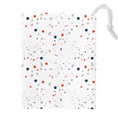 Background-round Spots Drawstring Pouch (4xl) by nateshop