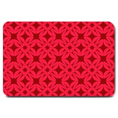 Red-star Large Doormat 