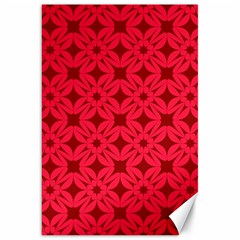 Red-star Canvas 20  X 30  by nateshop