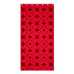 Red-star Shower Curtain 36  x 72  (Stall) 